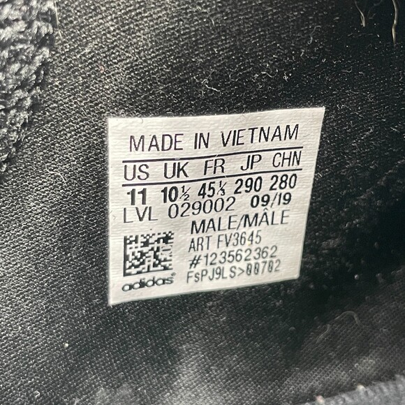 ADIDAS NM_R1 Boost Blue Metallic and Black Shoes Size 11 - Picture 11 of 11